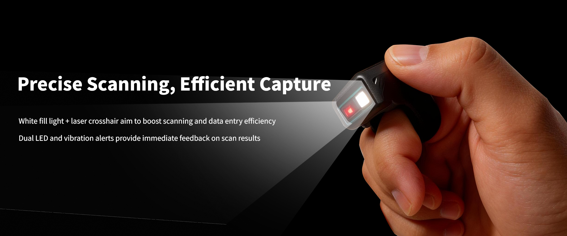 Máy quét mã vạch đeo tay iData RS200 - Wearable-grade Barcode Scanner 4