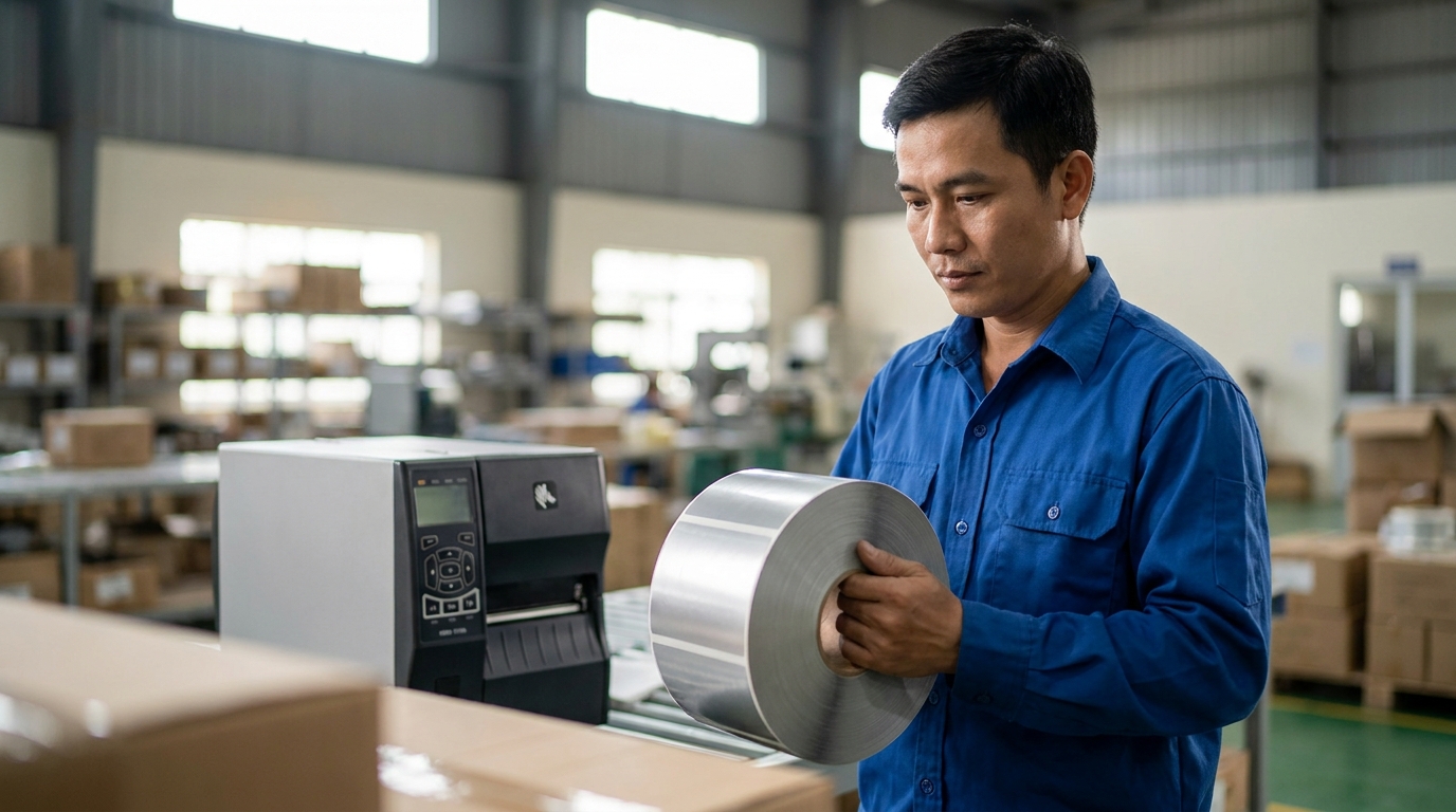 5 Tiêu Chí Chọn Giấy Decal Mã Vạch Công Nghiệp Cho Nhà Máy 2026