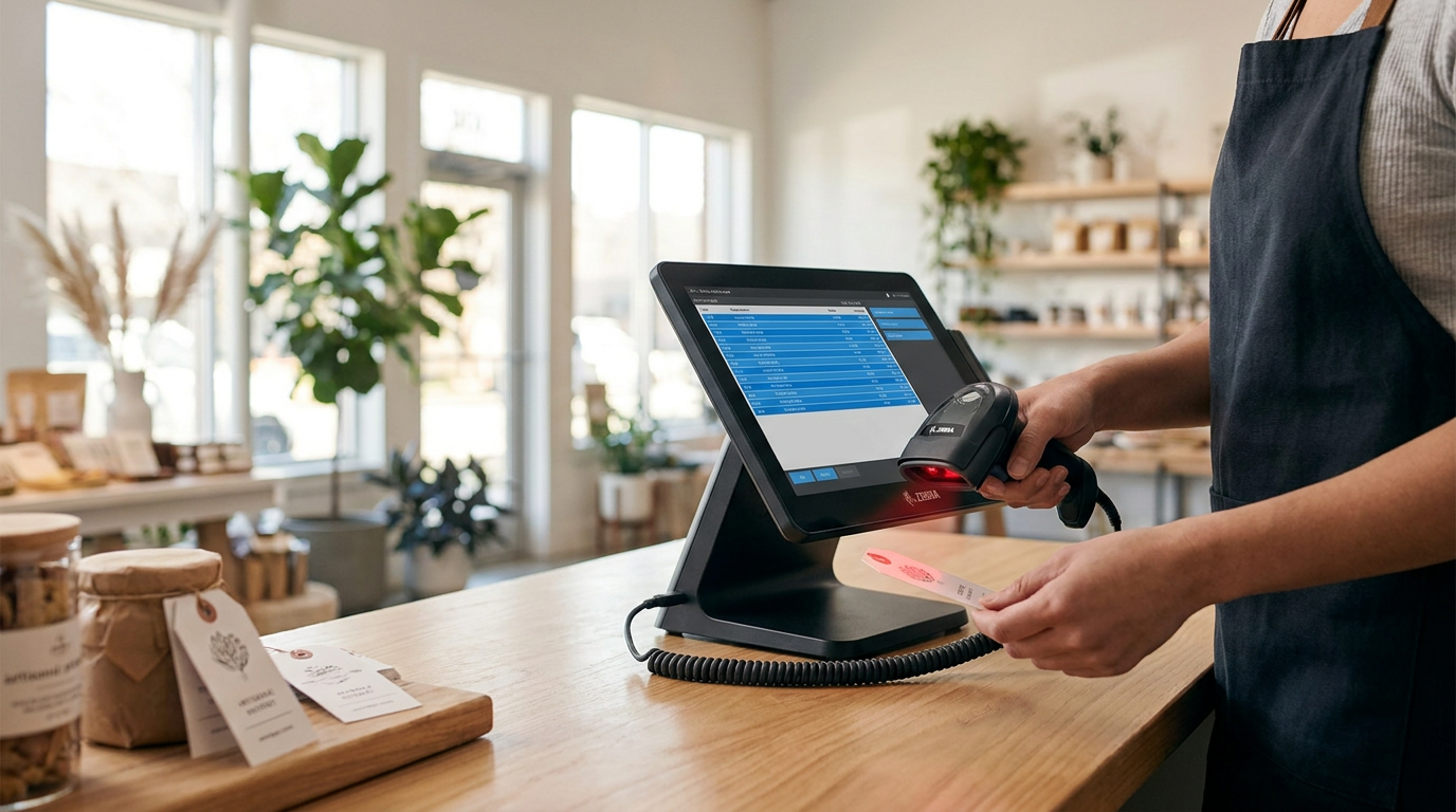 Tích hợp máy quét mã vạch WMS POS: Hướng dẫn 2026