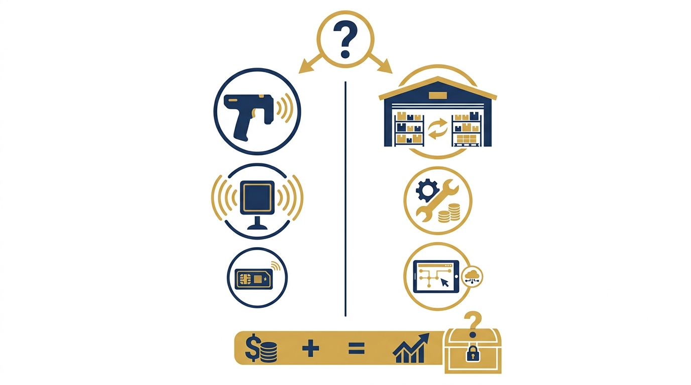 Chi phí đầu tư RFID định vị & sắp xếp hàng trong kho là bao nhiêu?