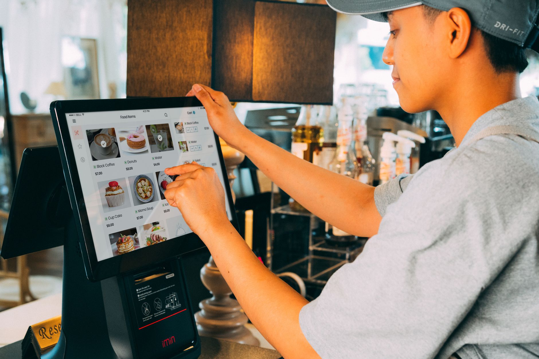Ứng dụng trong F&B và nhà hàng tự phục vụ