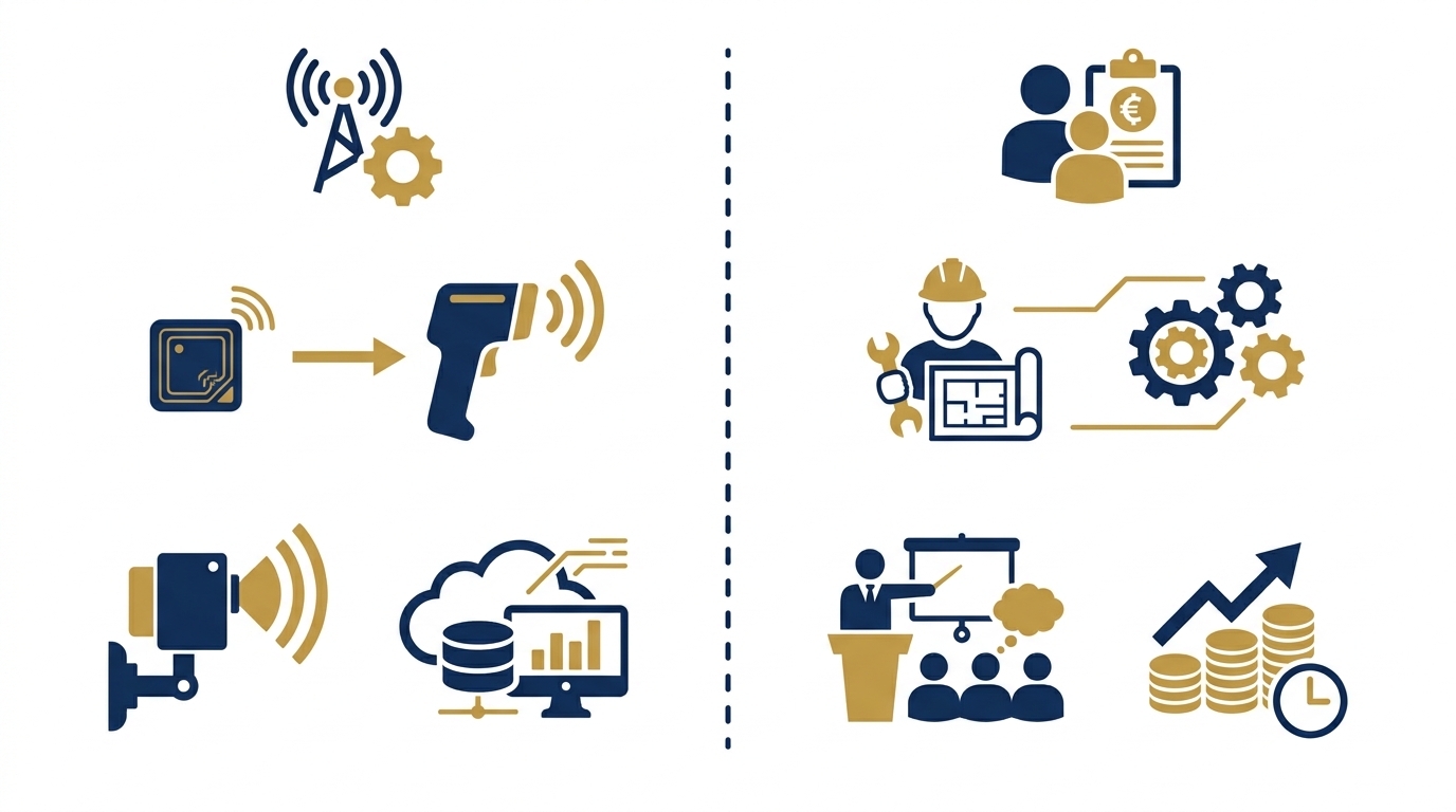Chi phí đầu tư RFID cho chuỗi thời trang gồm những gì?