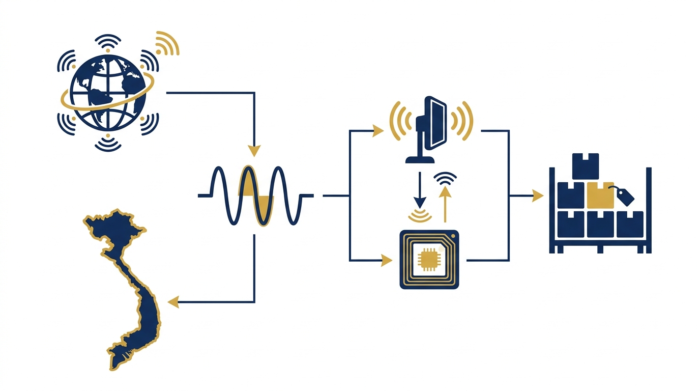 Tần số RFID 918,4–923 MHz là gì và vì sao được chọn tại Việt Nam?