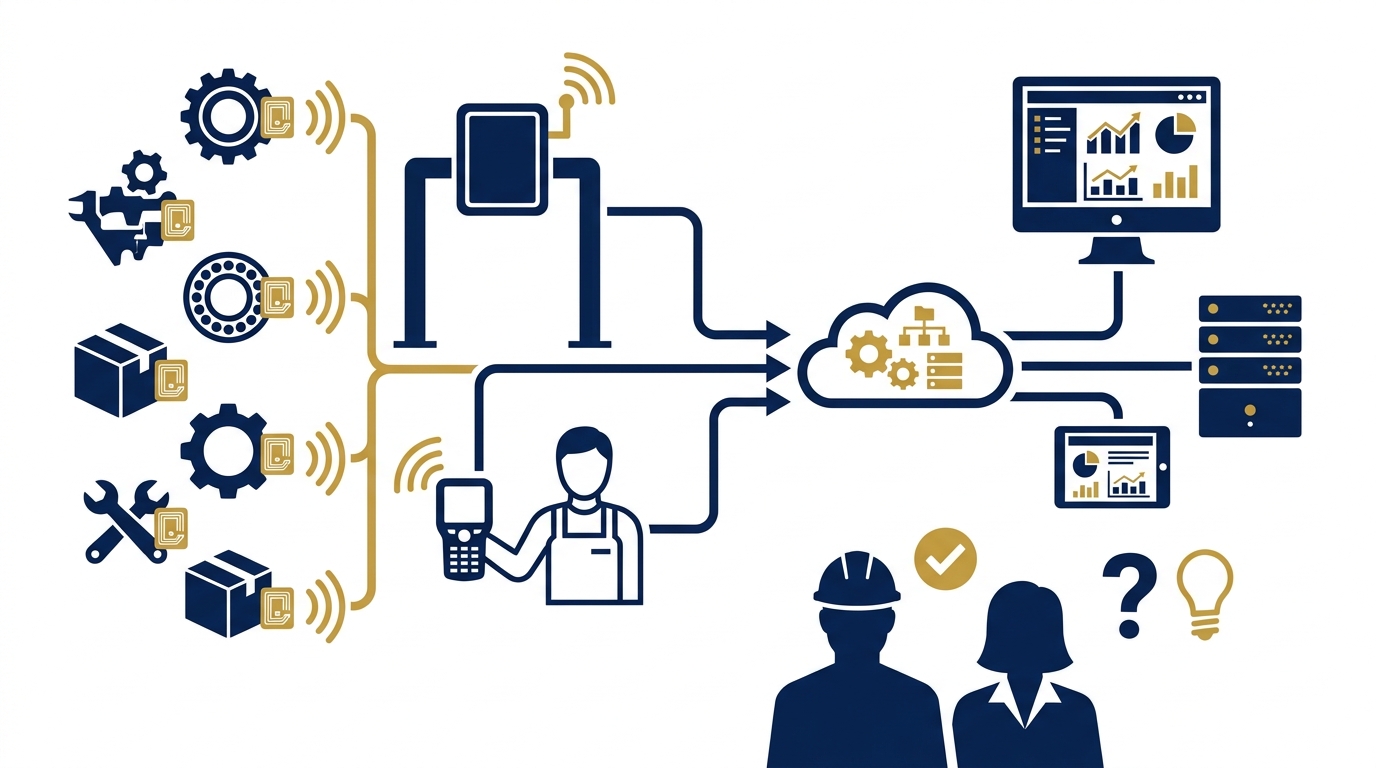Quản lý phụ tùng MRO bằng RFID là gì và phù hợp với ai?
