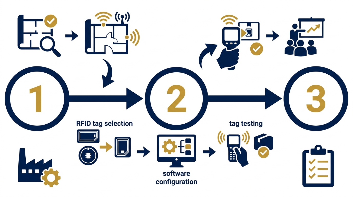 7 bước triển khai RFID kiểm kê tài sản cố định cho doanh nghiệp
