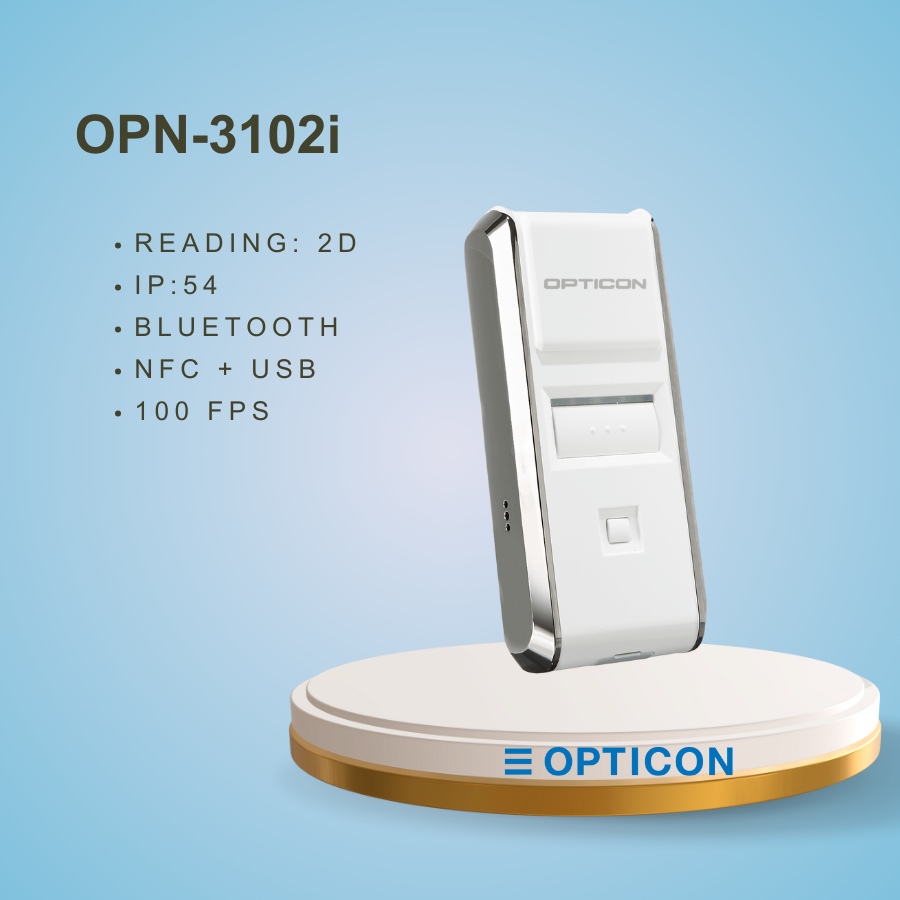 Opticon OPN-3102i Bluetooth Wireless Barcode Scanner