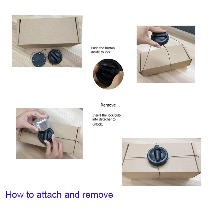 EAS Anti Theft Big Spider Wrap Tags 4