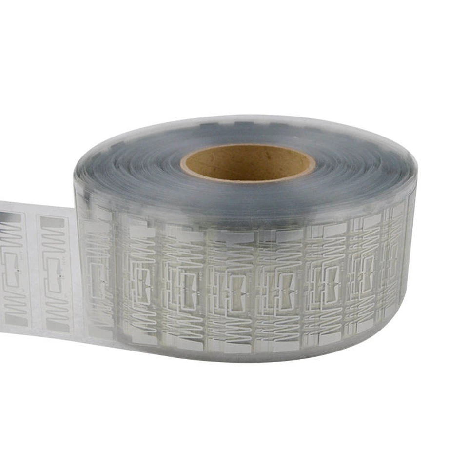 UHF RFID Wet Inlay ISO 18000-6C 860-960MHz 읽기 거리 1-7m 6