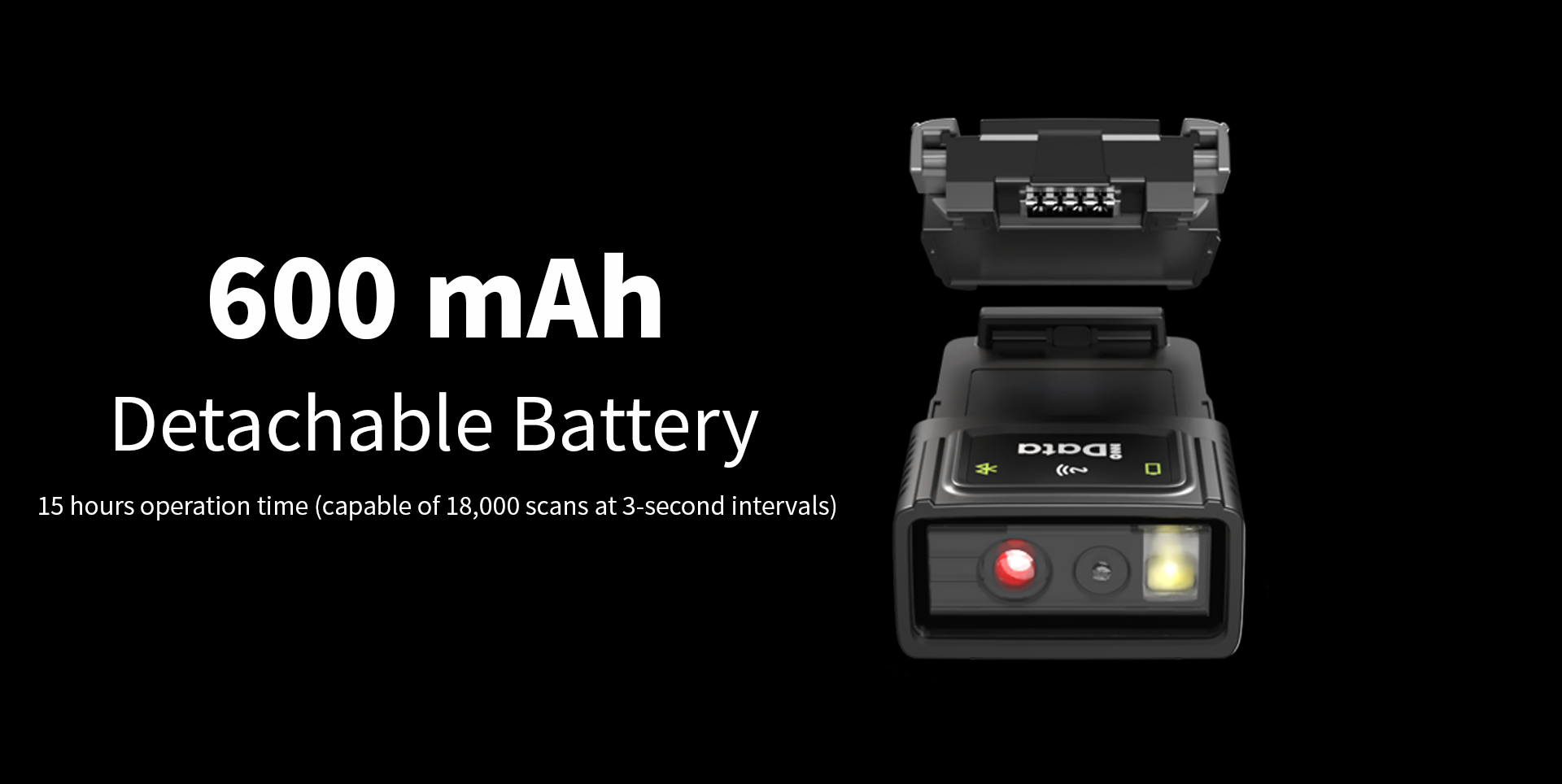 Máy quét mã vạch IData RS300 — Wearable-grade Scanner 6