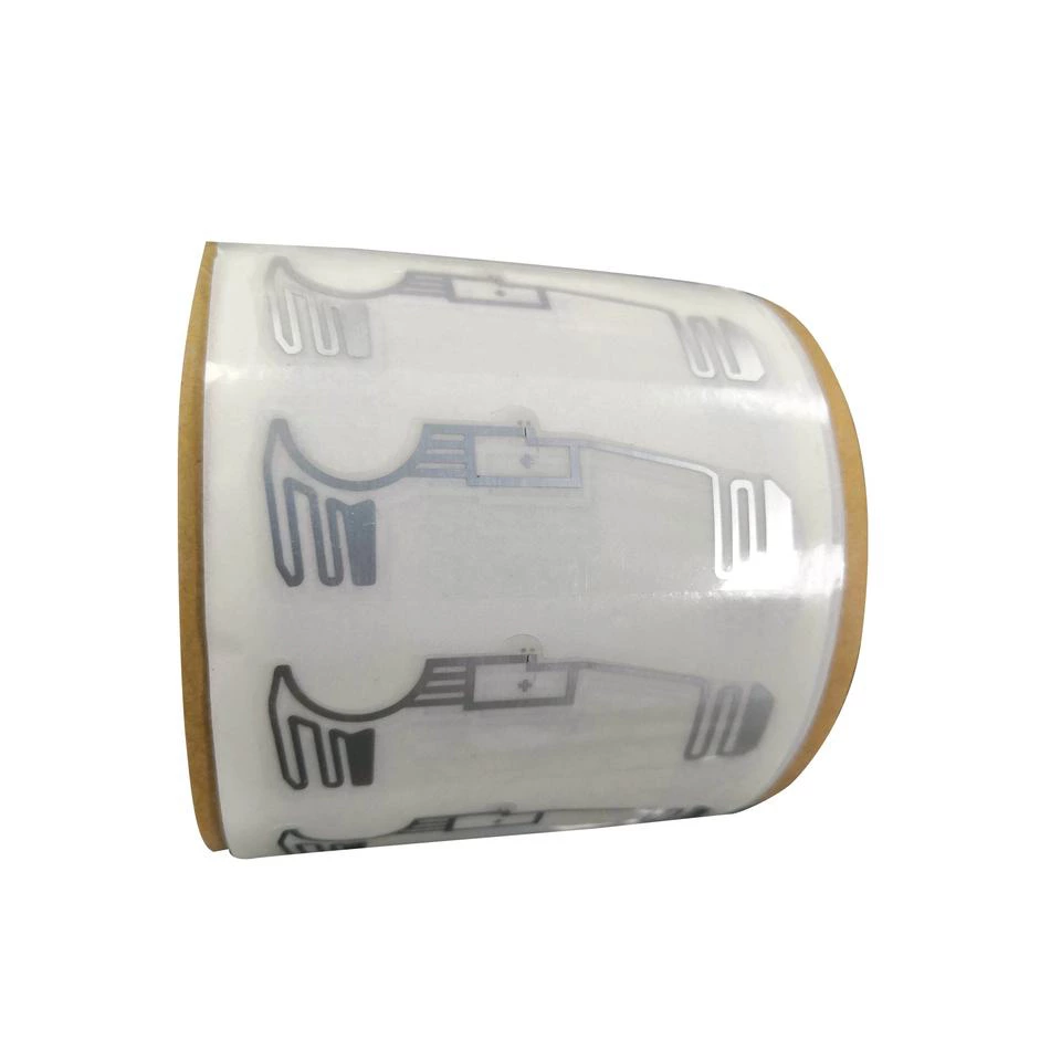 원형 Dia24mm UHF RFID Wet Inlay 태그 Impinj Monza R6/R6A 칩 - 이미지 2