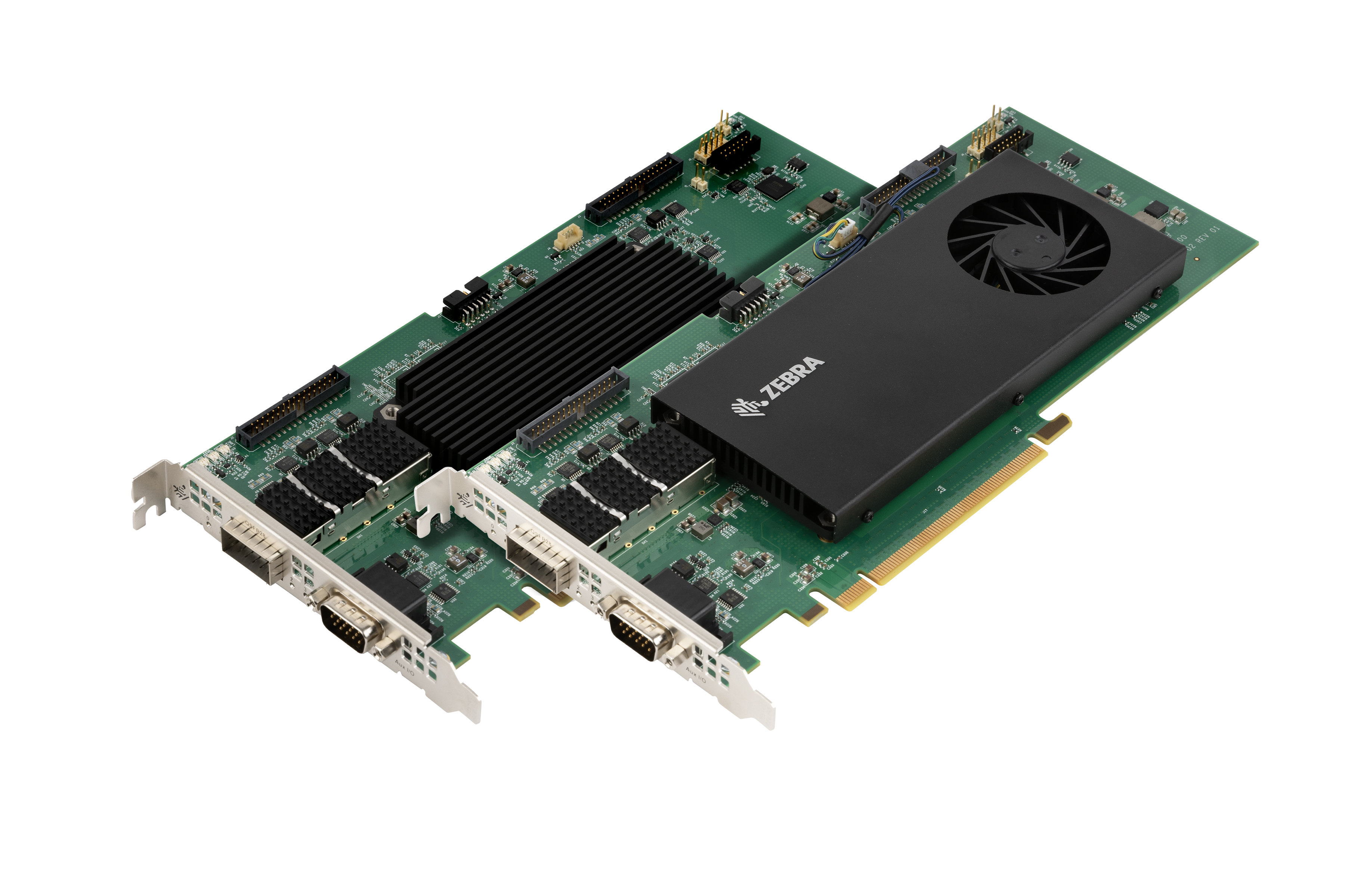 Zebra Rapixo CoF — Bộ thu khung hình CoaXPress-over-Fiber 100 Gbps