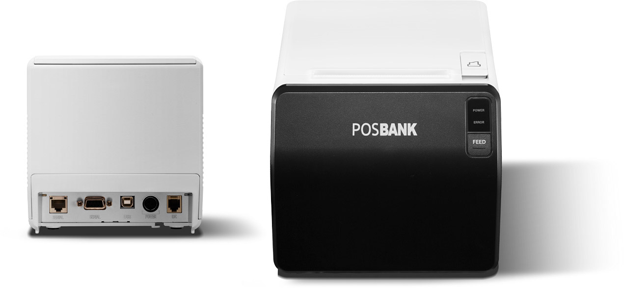 POSBANK A11 票据打印机 — 250mm/s, 180 dpi, USB+Serial+Ethernet