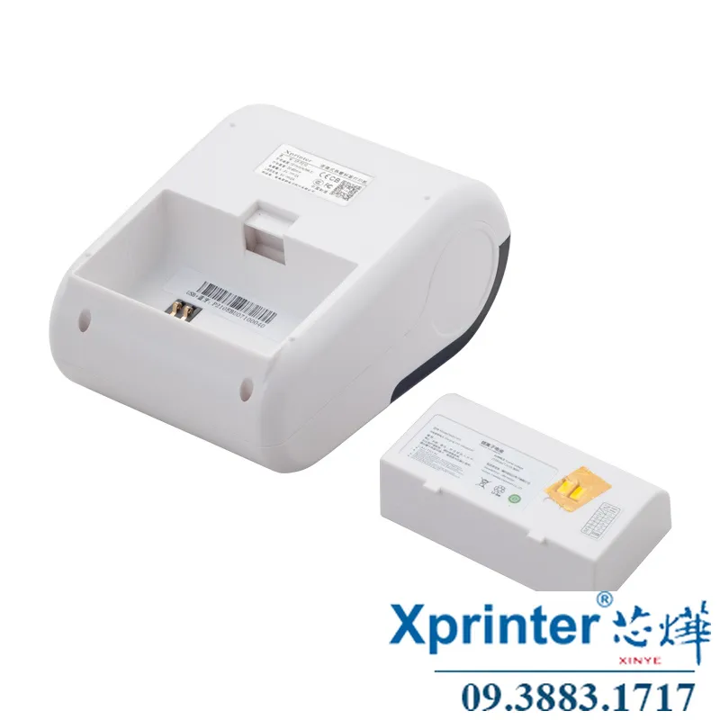 Máy in hóa đơn di động Xprinter XP-P210 pin 2550mAh - ảnh 1