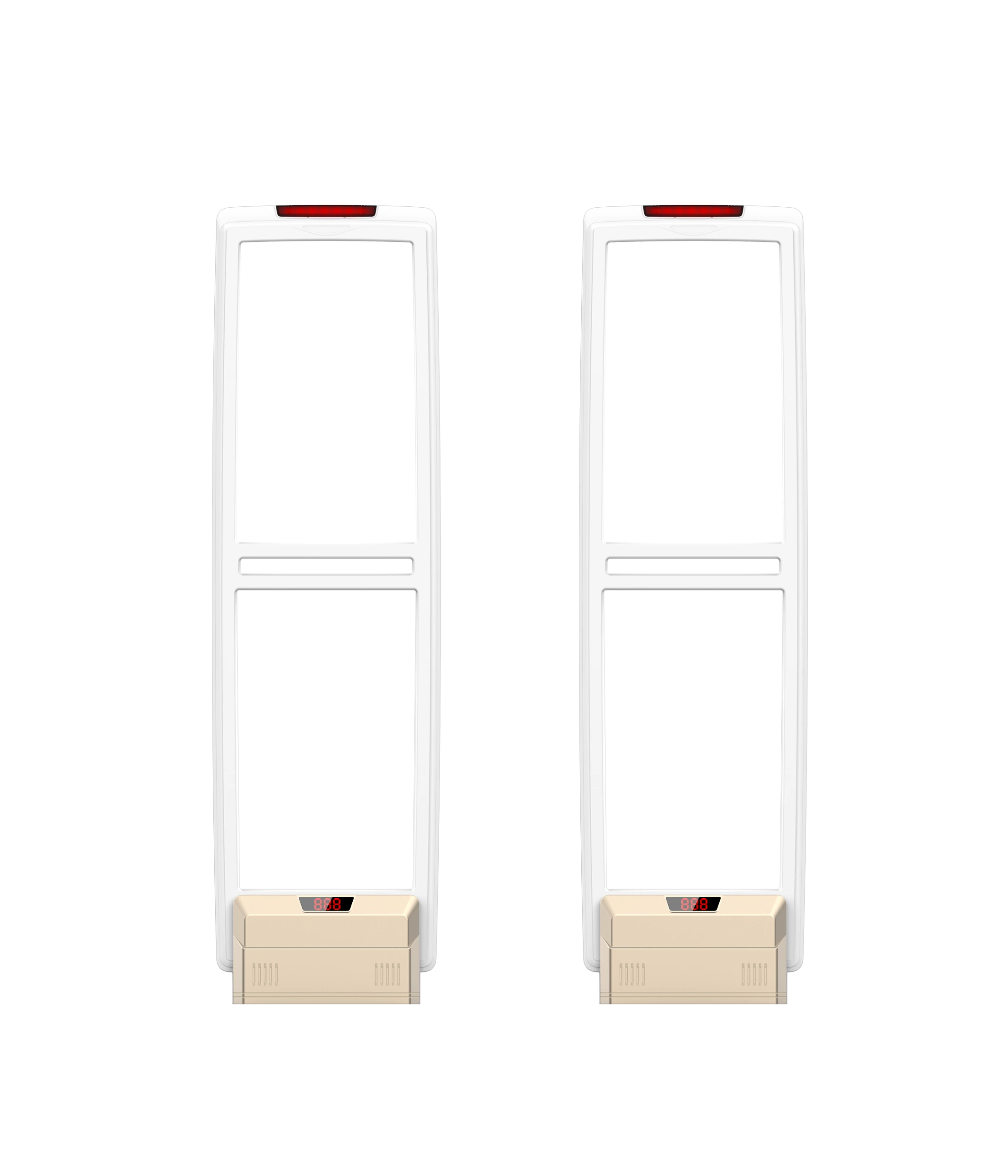 EAS ES400 58KHz Anti-Theft Gate with White ABS Housing for Supermarkets - image 4