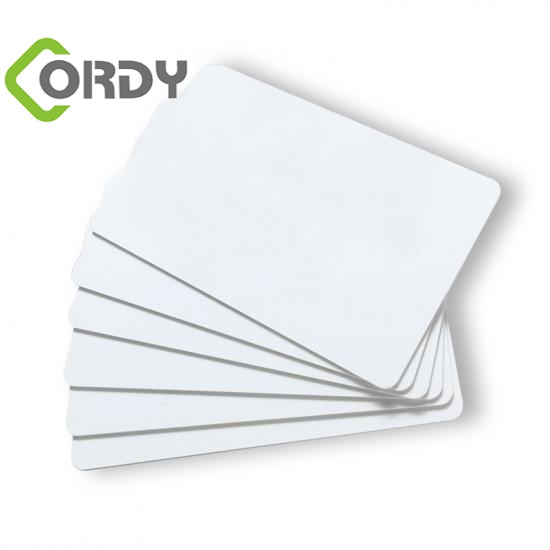 White MIFARE Classic EV1 1K Contactless RFID Card for access control - image 1