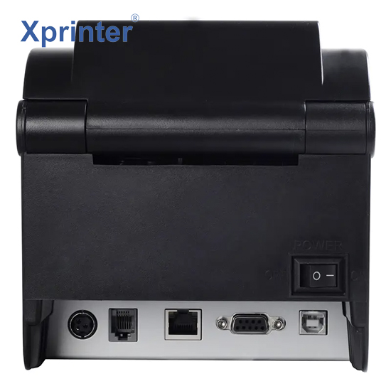 Xprinter XP-350BM Barcode Printer, 80mm Width, 203dpi, 152mm/s 4