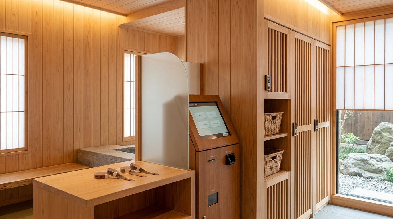 Một chạm cho mọi dịch vụ: từ locker đến massage, ăn uống