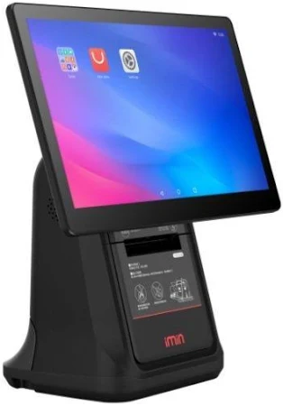 iMin D4 Pro POS 단말기 — Android, 15.6인치 Full HD 디스플레이