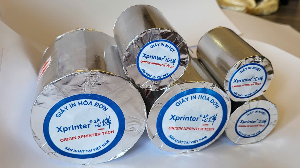 Xprinter K80x45 Thermal Paper | 80mm Receipt Paper, 45mm Diameter - image 1