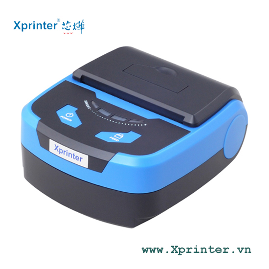 Máy in hóa đơn di động Xprinter XP-P202A: In nhãn/phiếu, màn hình HD, pin 1500mA - ảnh 2