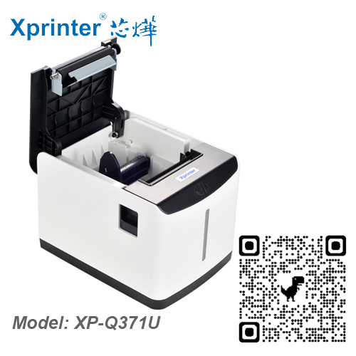 Xprinter XP-Q371U 2-in-1 Label Printer (Receipts & Labels) 2