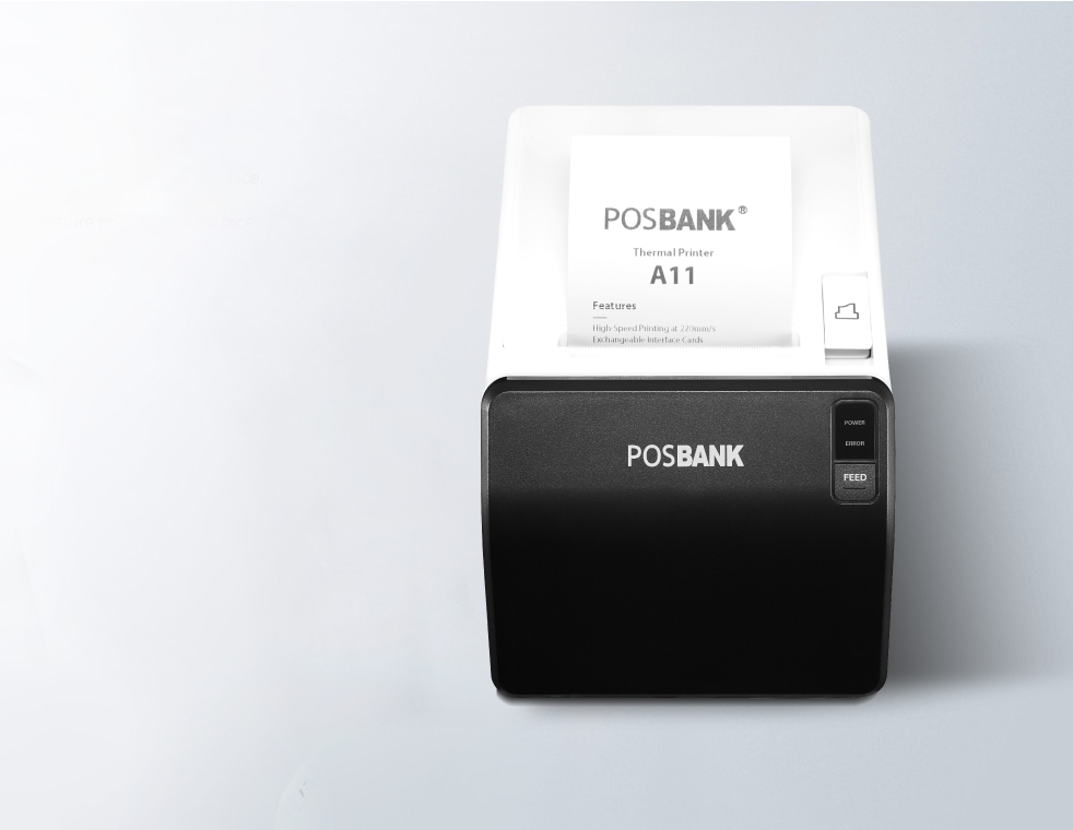 POSBANK A11 Receipt Printer — 250mm/s, 180 dpi, USB+Serial+Ethernet - image 1