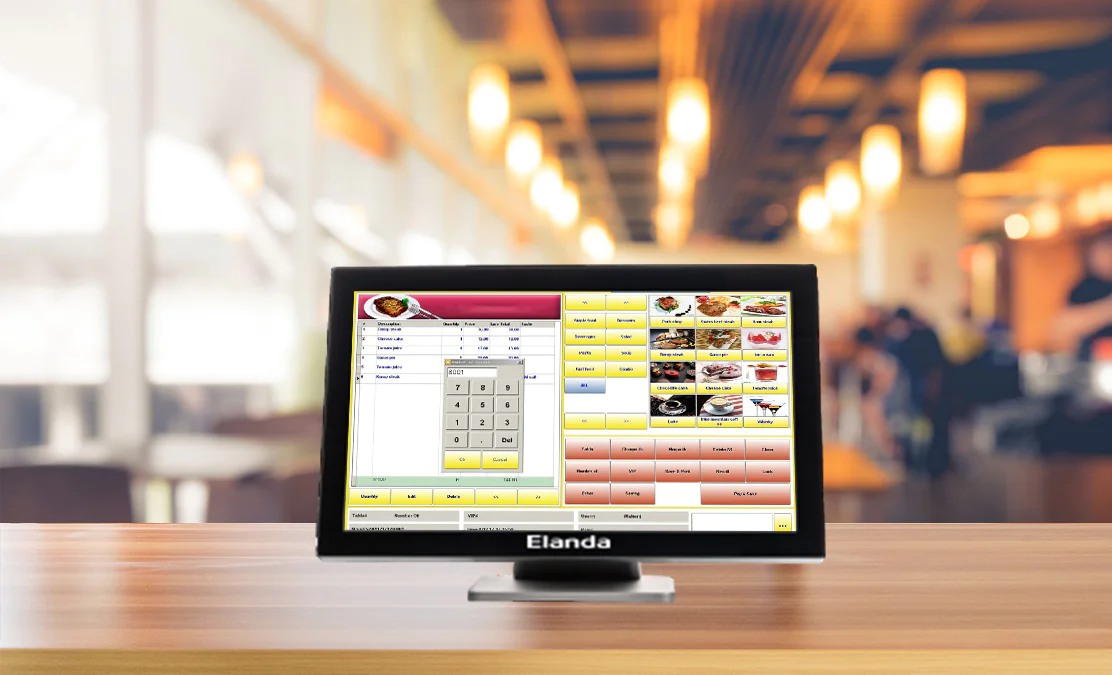 Màn hình bếp Elanda KD22 21.5 inch IP65 5