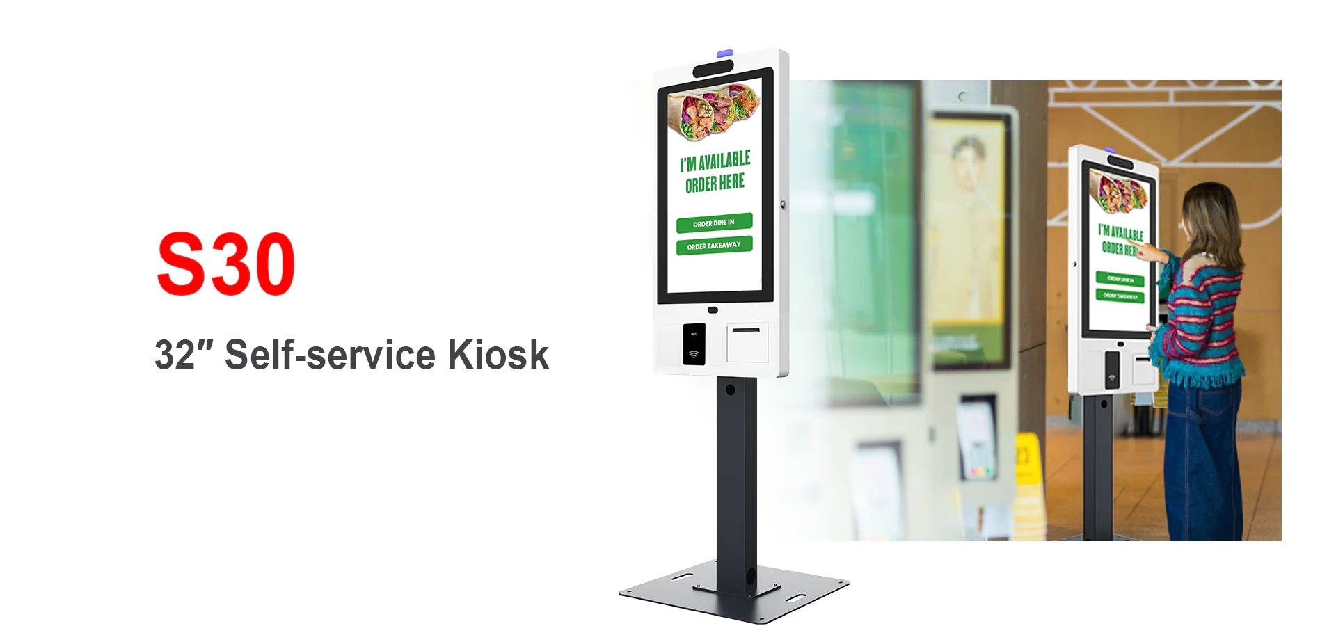 Elanda ROCK Series S30 — 32-inch Self-Service Kiosk - image 1