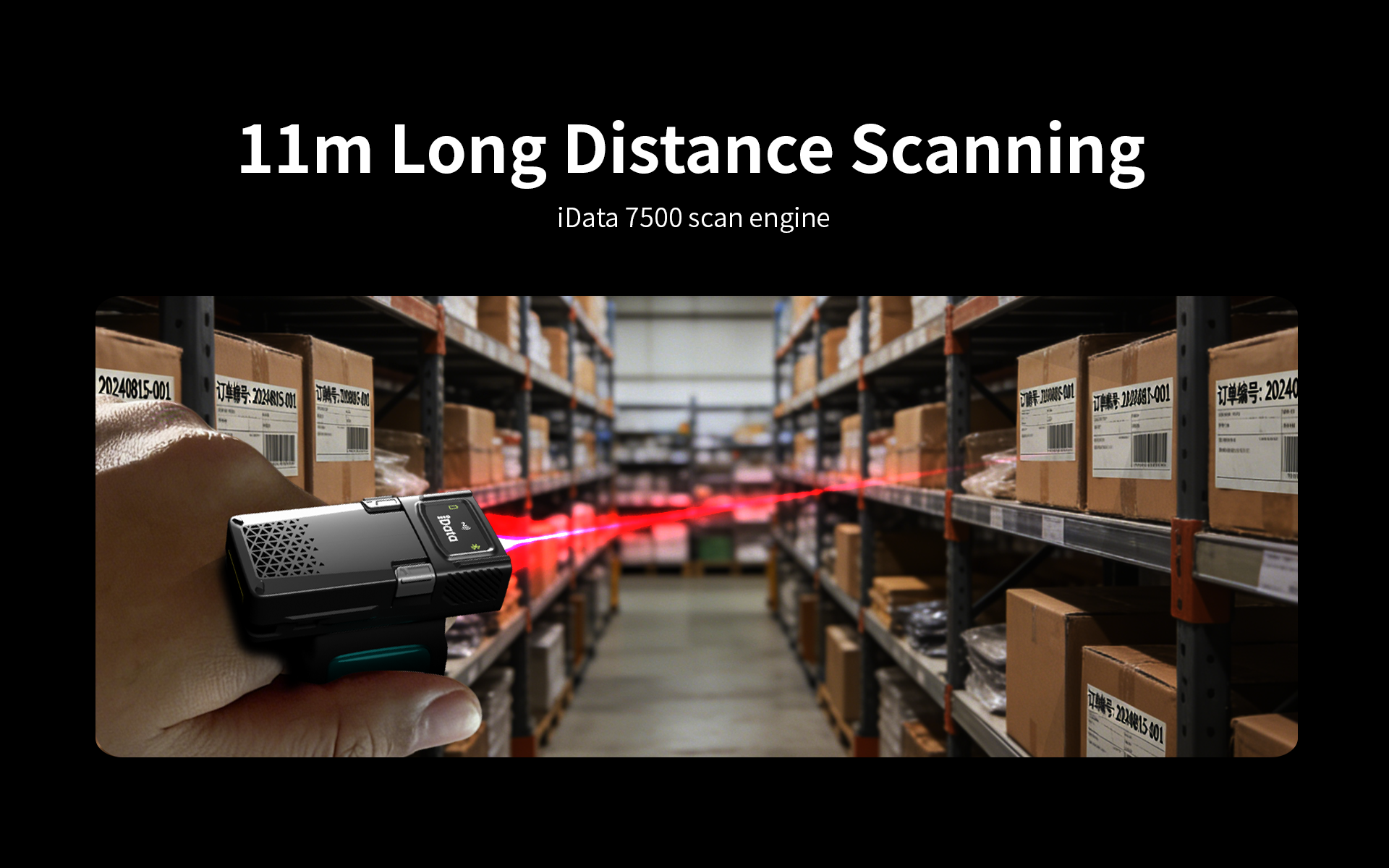 Máy quét mã vạch IData RS300 — Wearable-grade Scanner - ảnh 2