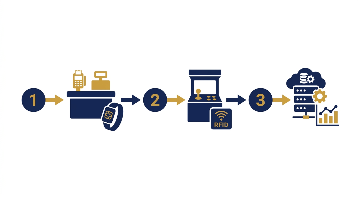 Phần mềm quản lý trung tâm game FEC với cashless RFID hoạt động thế nào?