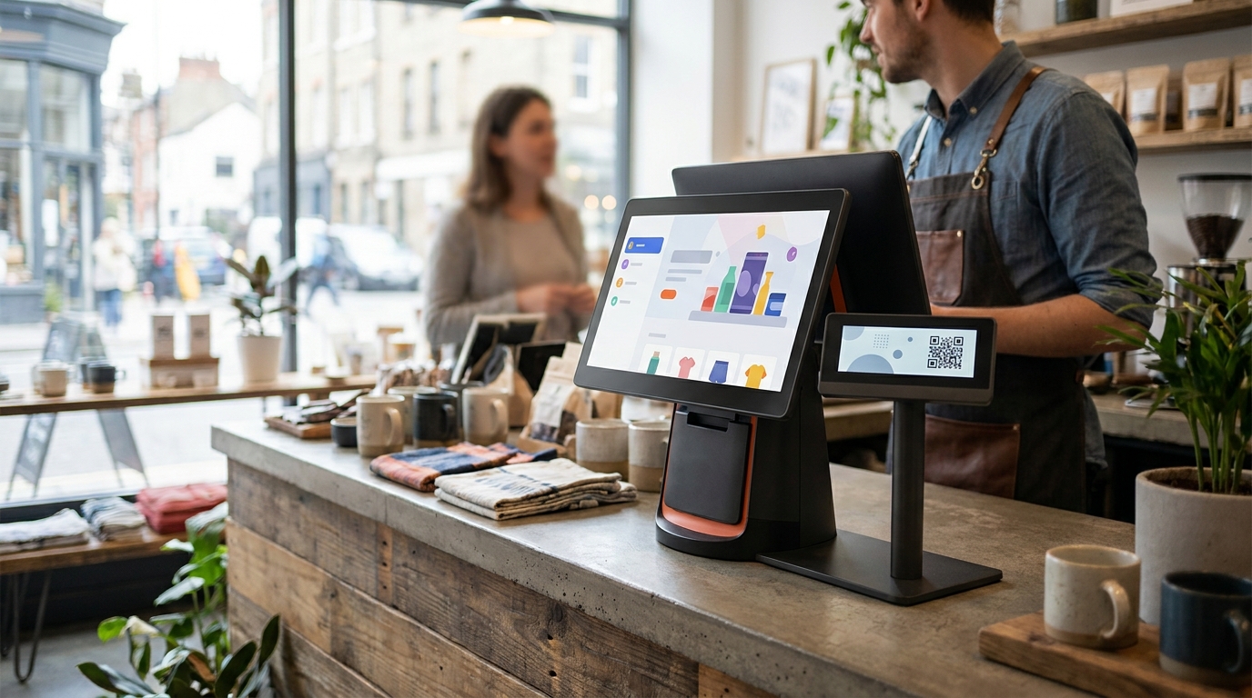 SUNMI T2s LITE Desktop POS Machine - Android 9.0, 15.6-inch FHD Display