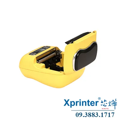 Máy in di động Xprinter XP-P302A: in nhãn & hóa đơn, pin 2000mAh, màn hình LCD, hỗ trợ QRCODE 2