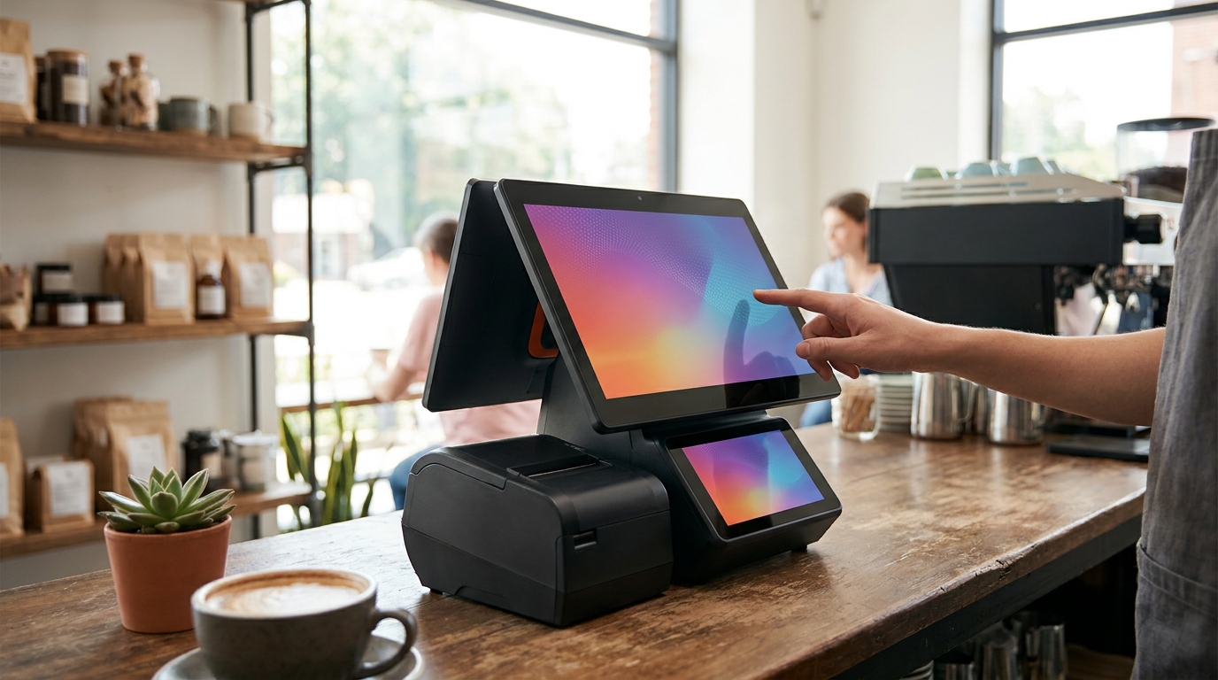 Máy POS Sunmi D2 Mini - Thiết bị bán hàng 2 màn hình