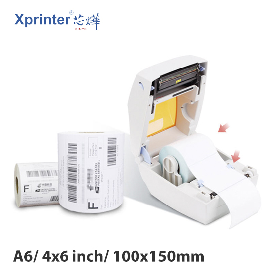 A6 감열지 100x150mm 350매 롤 Xprinter - 이미지 3
