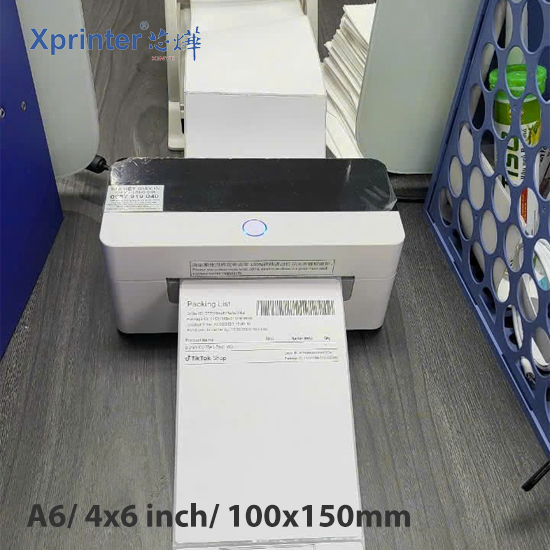 A6 감열지 100x150mm 350매 롤 Xprinter - 이미지 2
