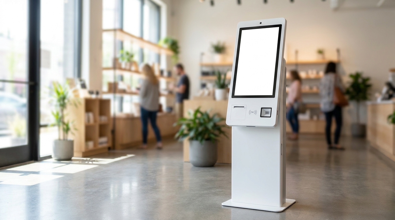 SUNMI K2 Self-Service Kiosk | Retail & Restaurant Equipment