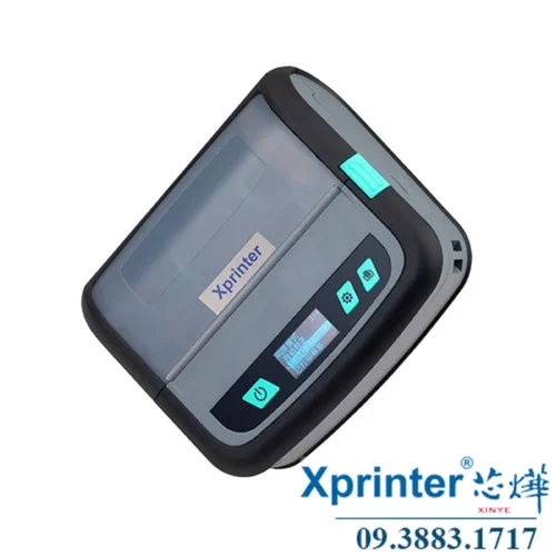 Máy in hóa đơn di động XP-P441B: sạc & in USB, màn hình LCD, 100mm/s 3