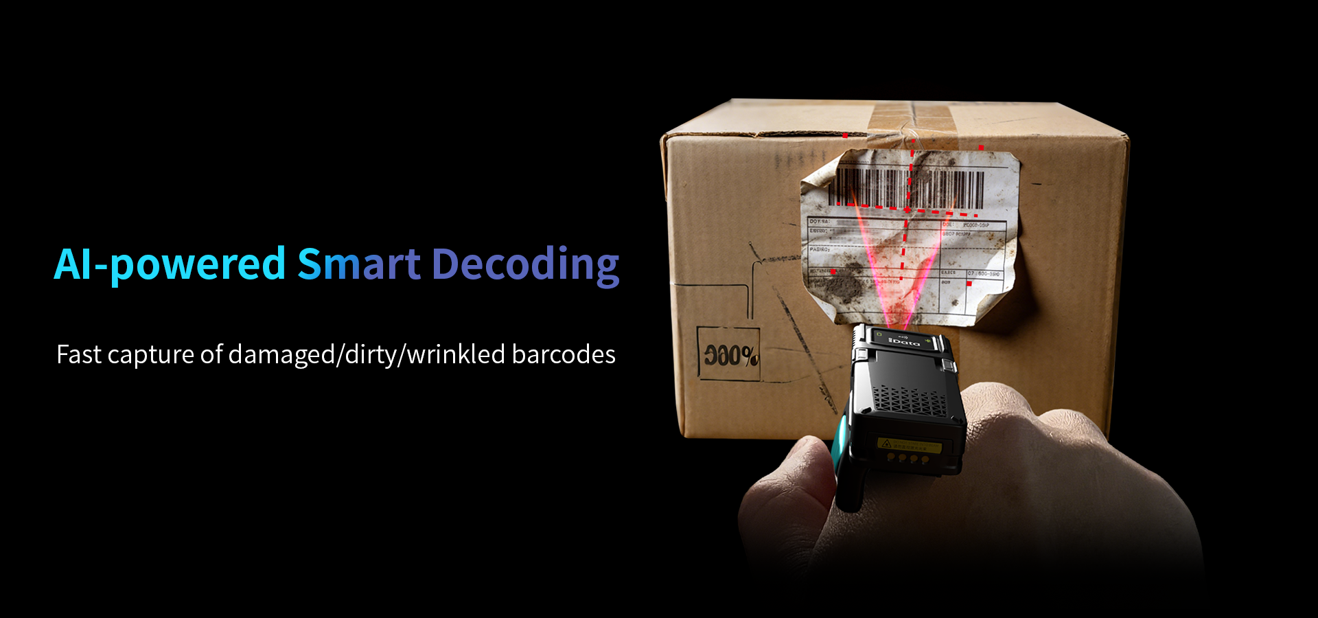 Máy quét mã vạch IData RS300 — Wearable-grade Scanner - ảnh 1