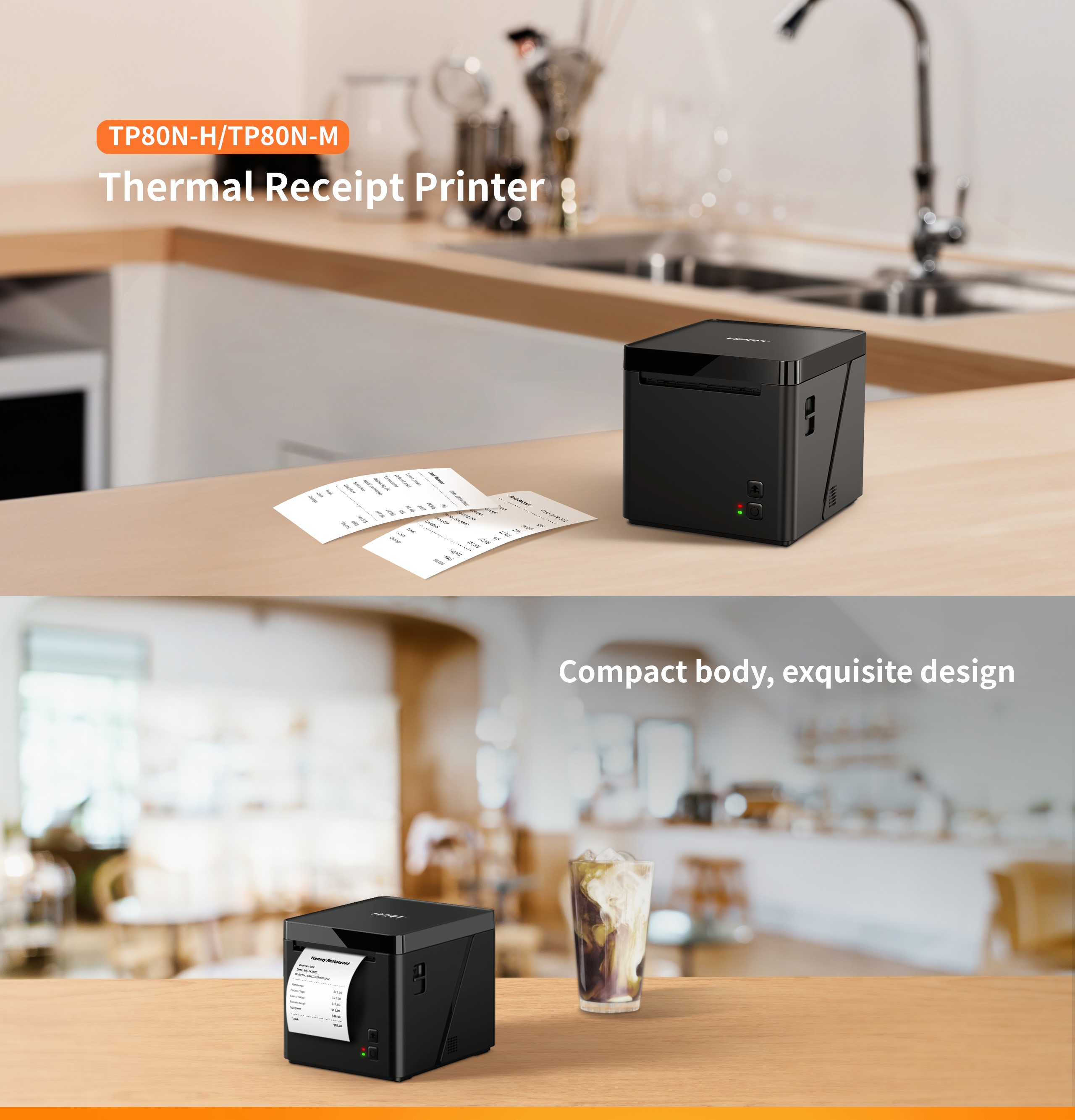 Máy in hóa đơn nhiệt HPRT TP80N-H / TP80N-M 4