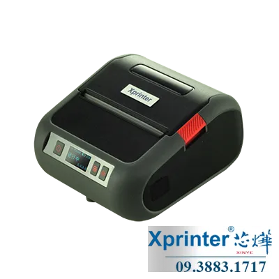 Máy in hóa đơn di động XP-P322B: in nhiệt 203 DPI, 70mm/s, USB/Bluetooth