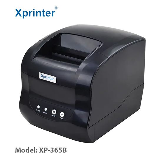 Xprinter XP-365B Thermal Barcode Printer, 80mm, USB/LAN
