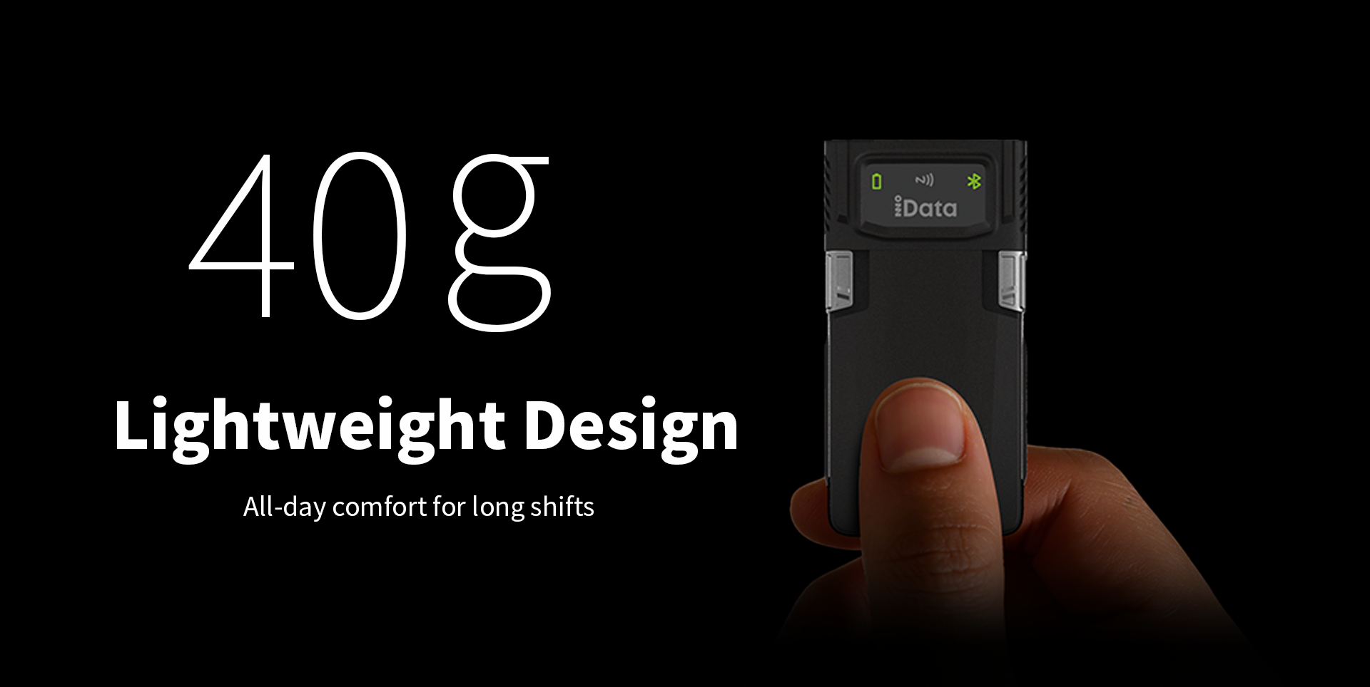 Máy quét mã vạch IData RS300 — Wearable-grade Scanner - ảnh 4