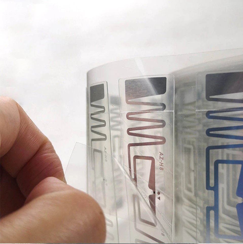 UHF RFID Wet Inlay ISO 18000-6C 860-960MHz 읽기 거리 1-7m - 이미지 4