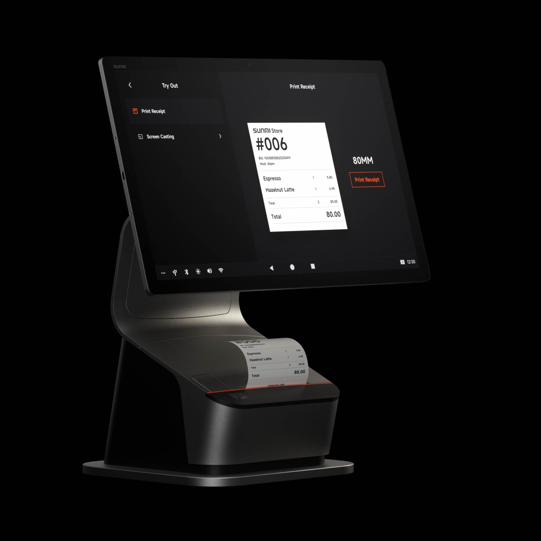 High-Performance SUNMI T3 PRO Desktop POS System - image 2