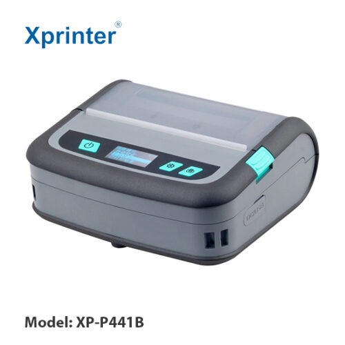 Máy in tem nhãn cầm tay Xprinter XP-P441B khổ 108mm - ảnh 1
