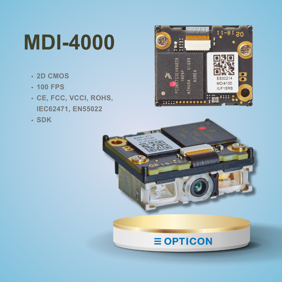 Mắt đọc mã vạch Opticon MDI-4000 – OEM Scan Engine 2D CMOS