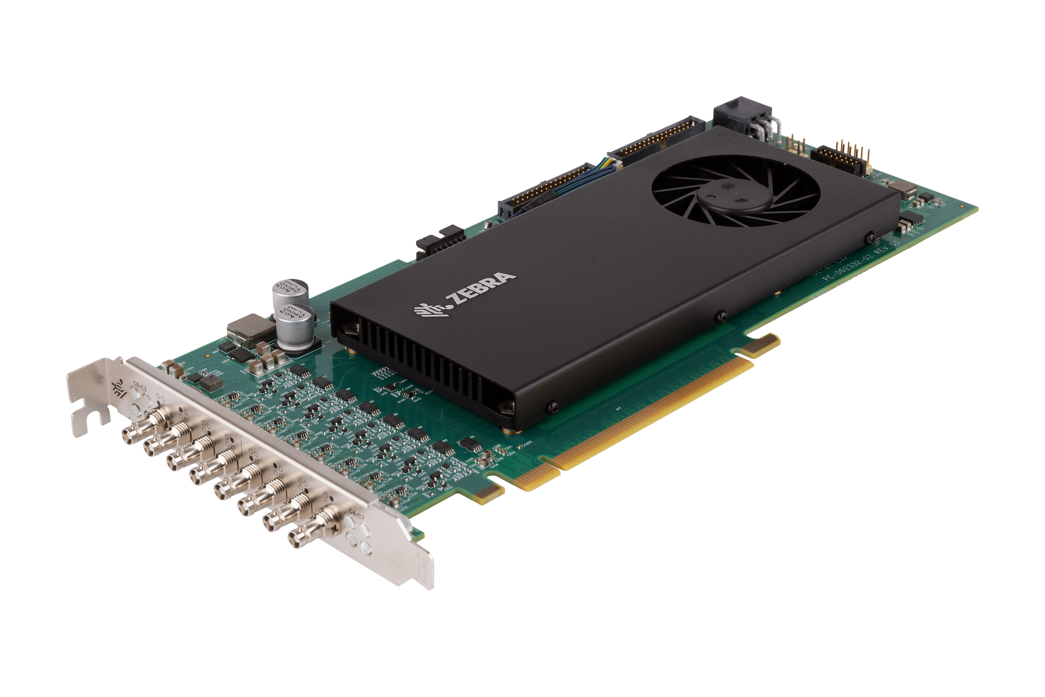 Zebra Rapixo CXP Pro Octo CXP-12 — Card thu hình 8 kênh CoaXPress 2.1