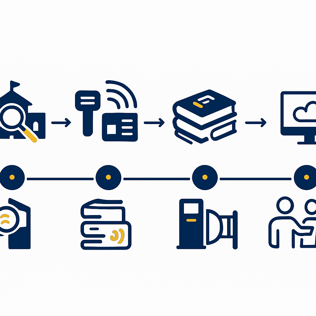 6 bước triển khai thư viện thông minh RFID cho trường học