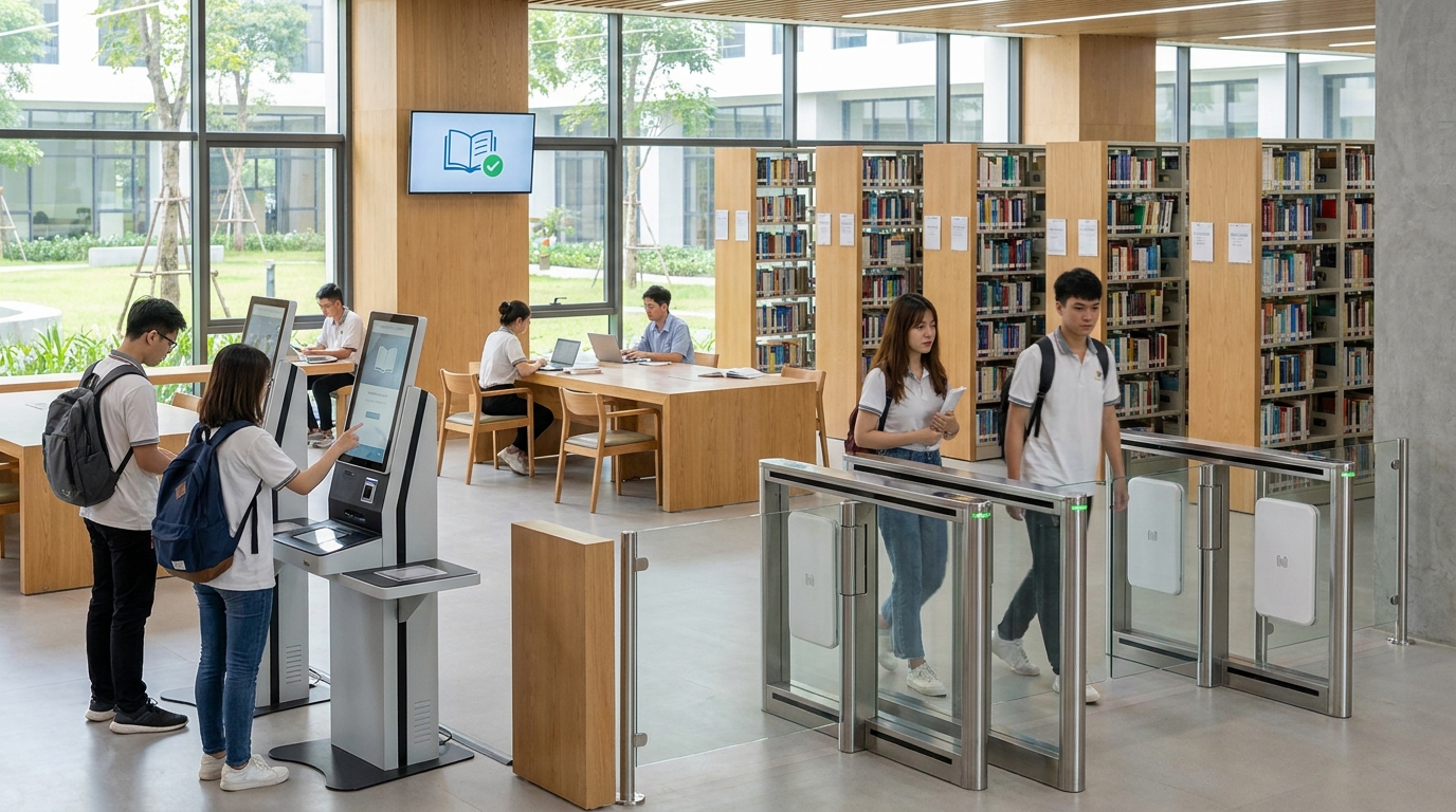 Phần mềm quản lý thư viện kết hợp RFID: Hướng dẫn chọn 2026
