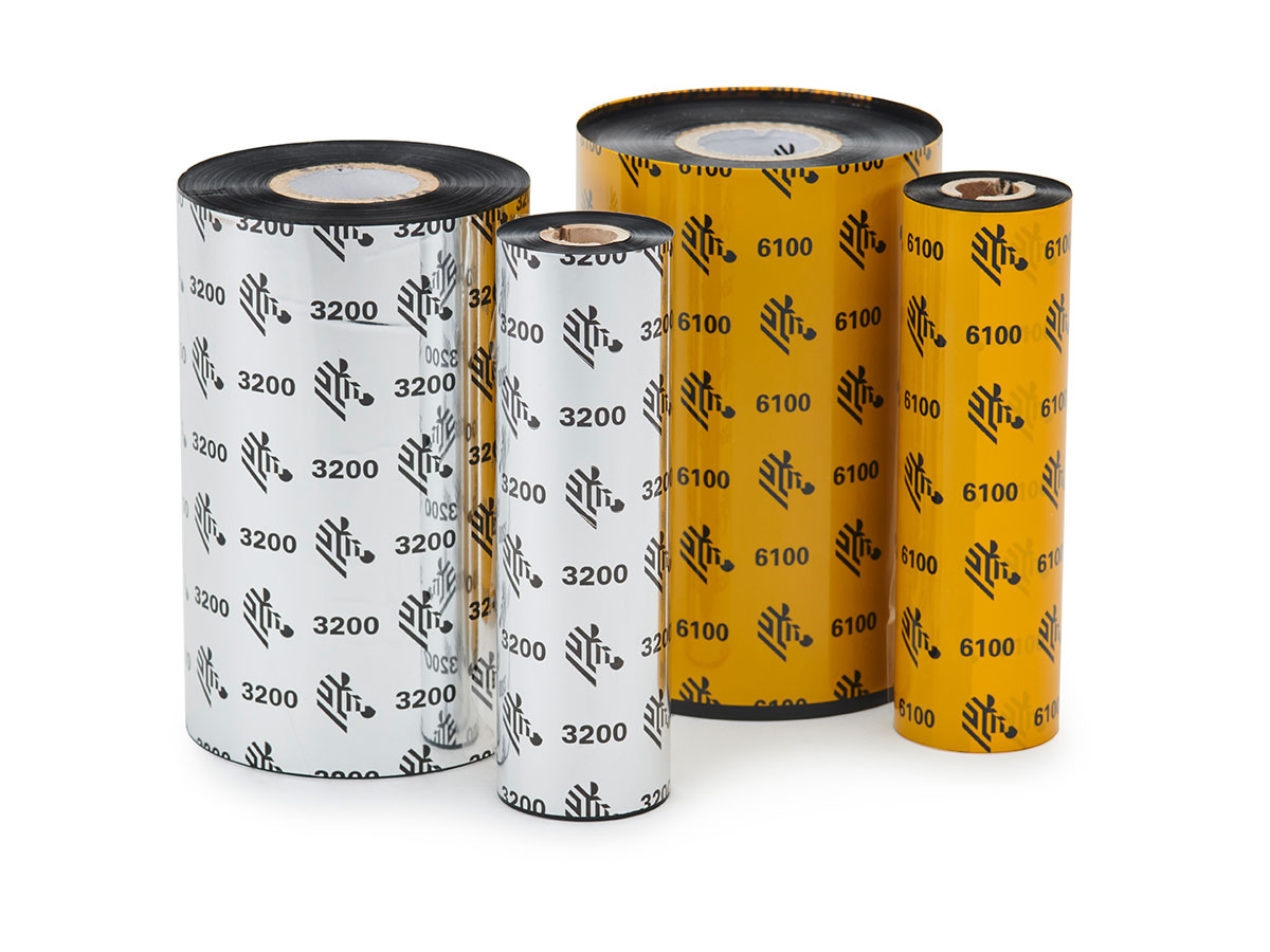 Ribbon mực in nhiệt Zebra: Wax, Wax/Resin, Resin - ảnh 1
